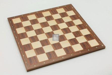 Tournament Chessboard with notation - Walnut and Maple
