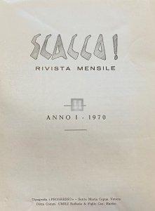 Scacco! - Annata Completa 1970 primo anno di pubblicazione