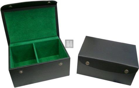 Leatherette chess box