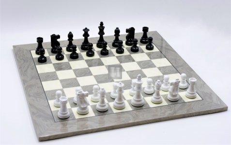 Completo Cristallo scacchi + scacchiera