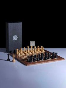 Set Ufficiale FIDE Scacchi + Scacchiera Noce