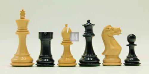 'Stallion Premium' boxwood-ebony set - King mm 105