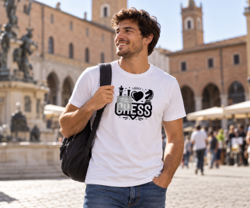 T-SHIRT - I Love Chess