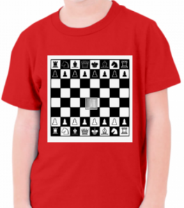 T-SHIRT - Scacchiera bambino