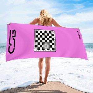 Telo Mare a scacchiera: eleganza e stile per il tuo relax in spiaggia