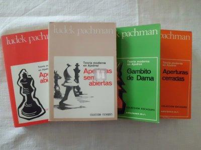 Teoría moderna en ajedrez, 4 tomos (Pachman) - 2a mano