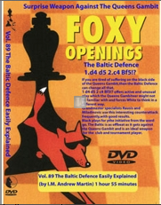 The Baltic defence easily explained - DVD