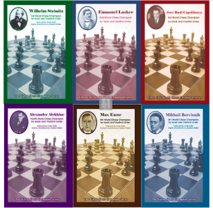 The first six world Champions - 6 volumes