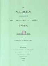 The Philidorian 1838- a magazine of Chess and other scientific games