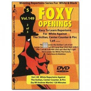 White Repertoire Against The Sicilian, Center Counter & Pirc - DVD