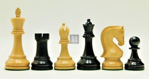 Wood chess set "Edsac" Boxwood - king mm 100