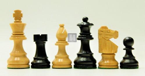 Wood chess set "French Lardy"- king mm 78