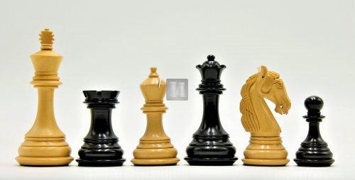 Wood chess set "Fringe" - king mm 99