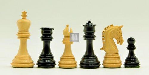 Wood chess set "Nozel" - king mm 95