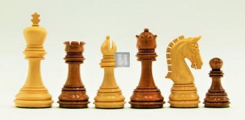 Wood chess set "Nozel" - king mm 95