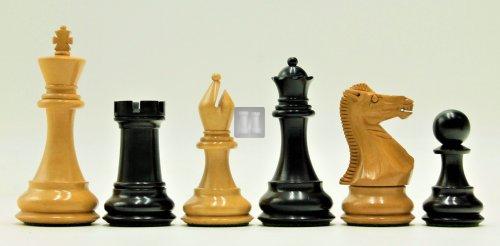 Wood chess set "Silex" Boxwood - king mm 102