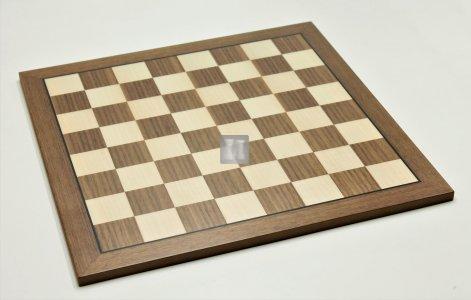 Wood Chessboard 42x42 cm - Walnut and Maple