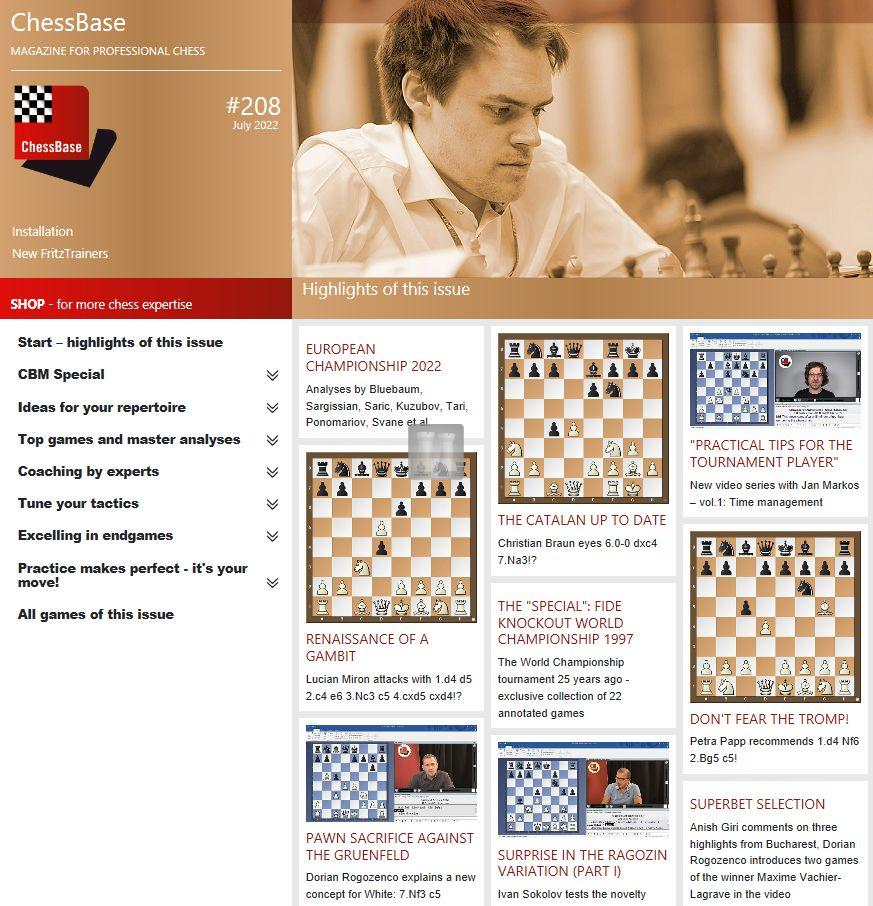 ChessBase Magazine 209