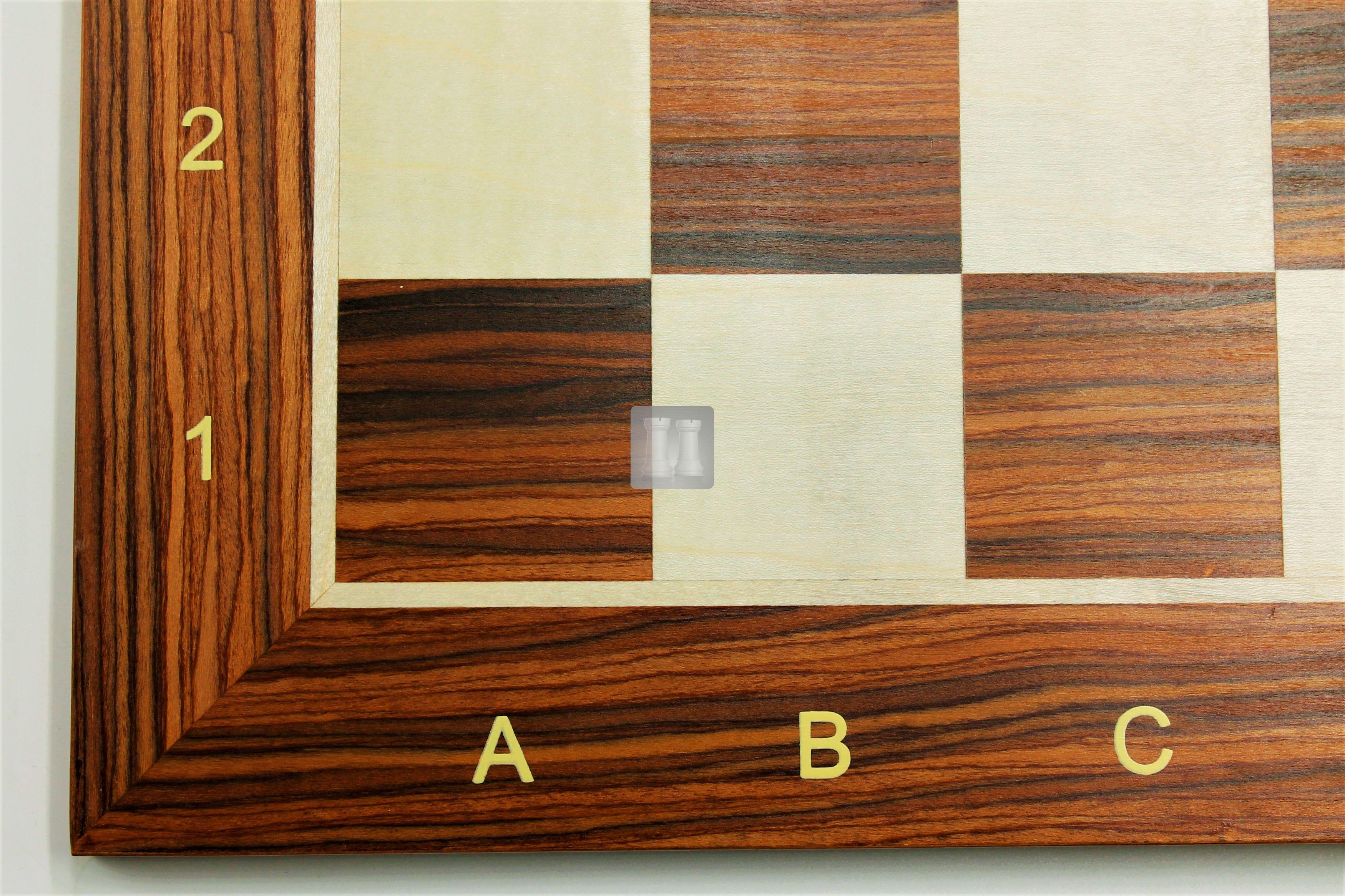 PALM ROYAL Scacchiera Pieghevole Magnetica In Legno 25x25 Cm - Fatto A Mano Con Pezzi