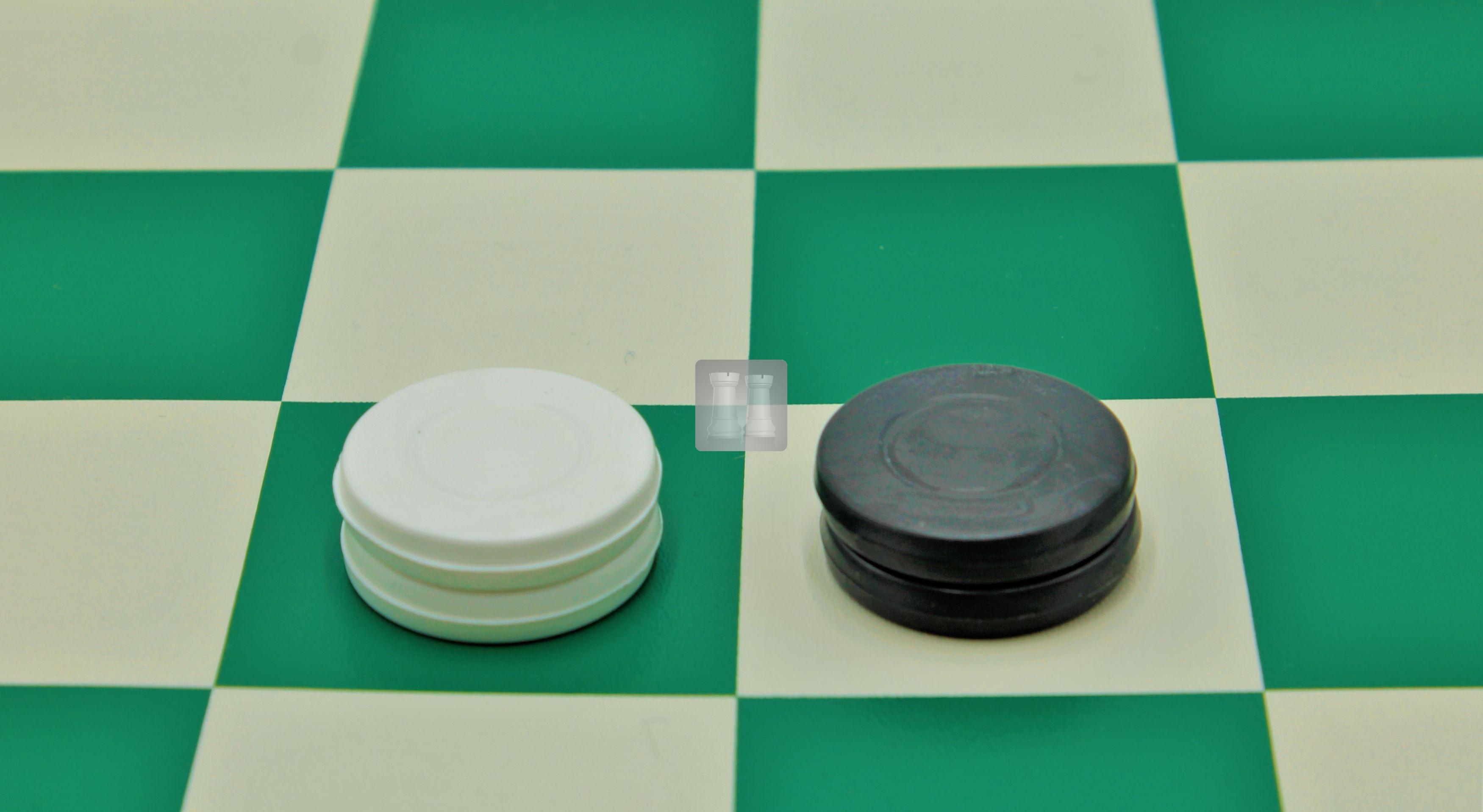STOBOK Set Pedine Scacchi Rotonde 0.94 Pollici in Legno 96 Pezzi Accessori Universali Per Gioco Da Tavolo Dama E Backgammon