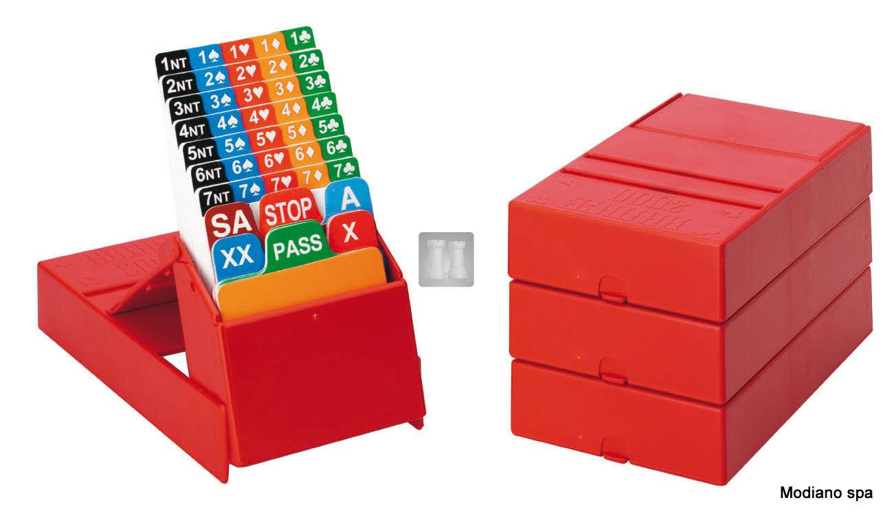 bidding box modiano Amazon.com: TSB Bridge Bidding Box Set of 4 - Include Quality New Plastic  Bidding Cards - Bidding Box Easy to Stand and Stack main image 1