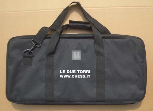 Futterya Borsa Portapranzo Isolata A Scacchi Bianco E Nero - 21x11x26 Cm, Tracolla Rimovibile, Per Lavoro E Ufficio