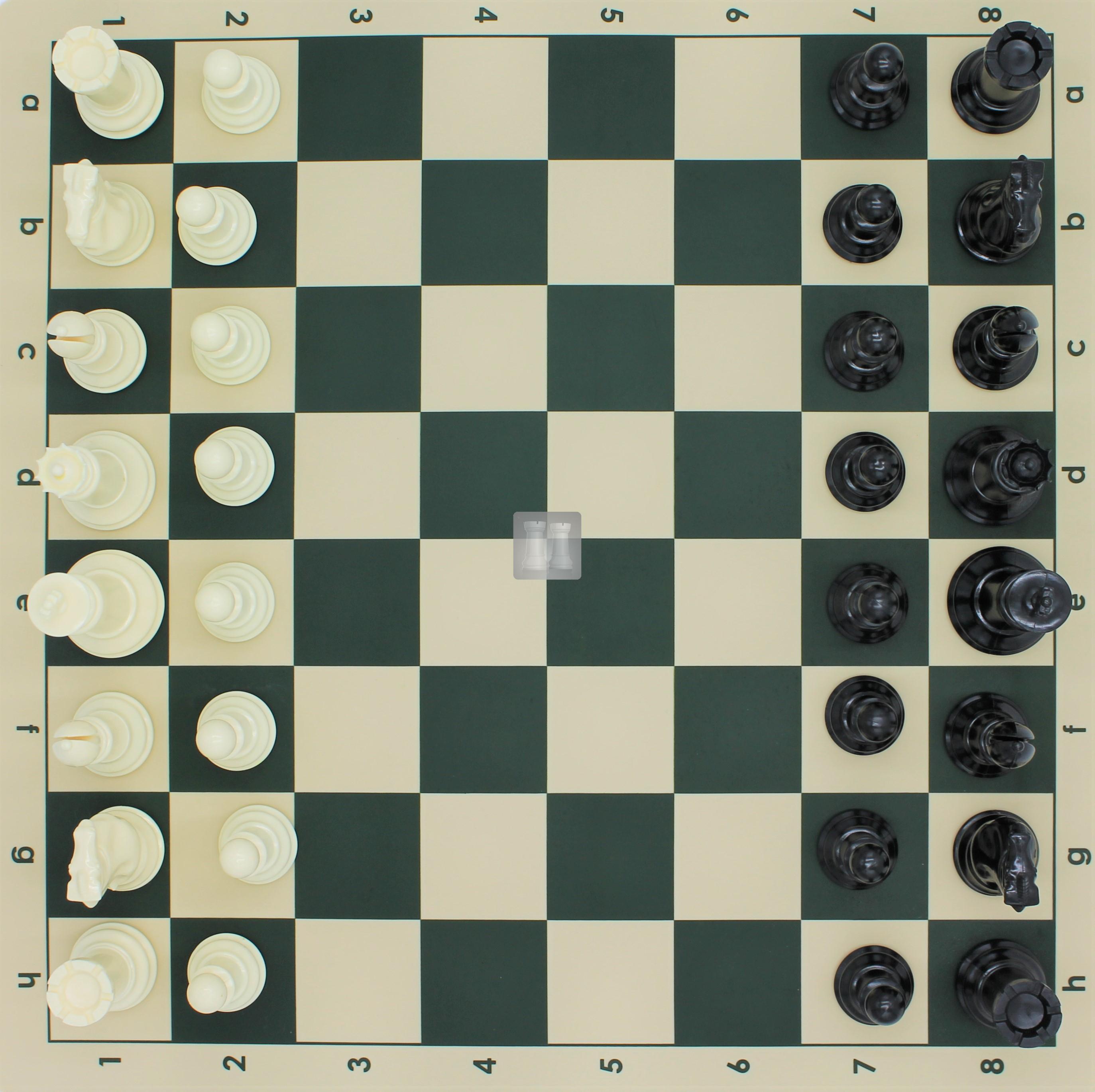 Weible Giochi Scacchiera Arrotolabile 50x50 Cm – Tappetino Da Gioco Portatile – Ideale Per Bambini E Adulti