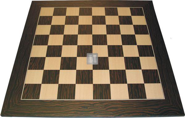 Elegante grande di scacchi gioco degli scacchi 50 x 50 cm scolpito a mano scolpito in legno NUOVO 