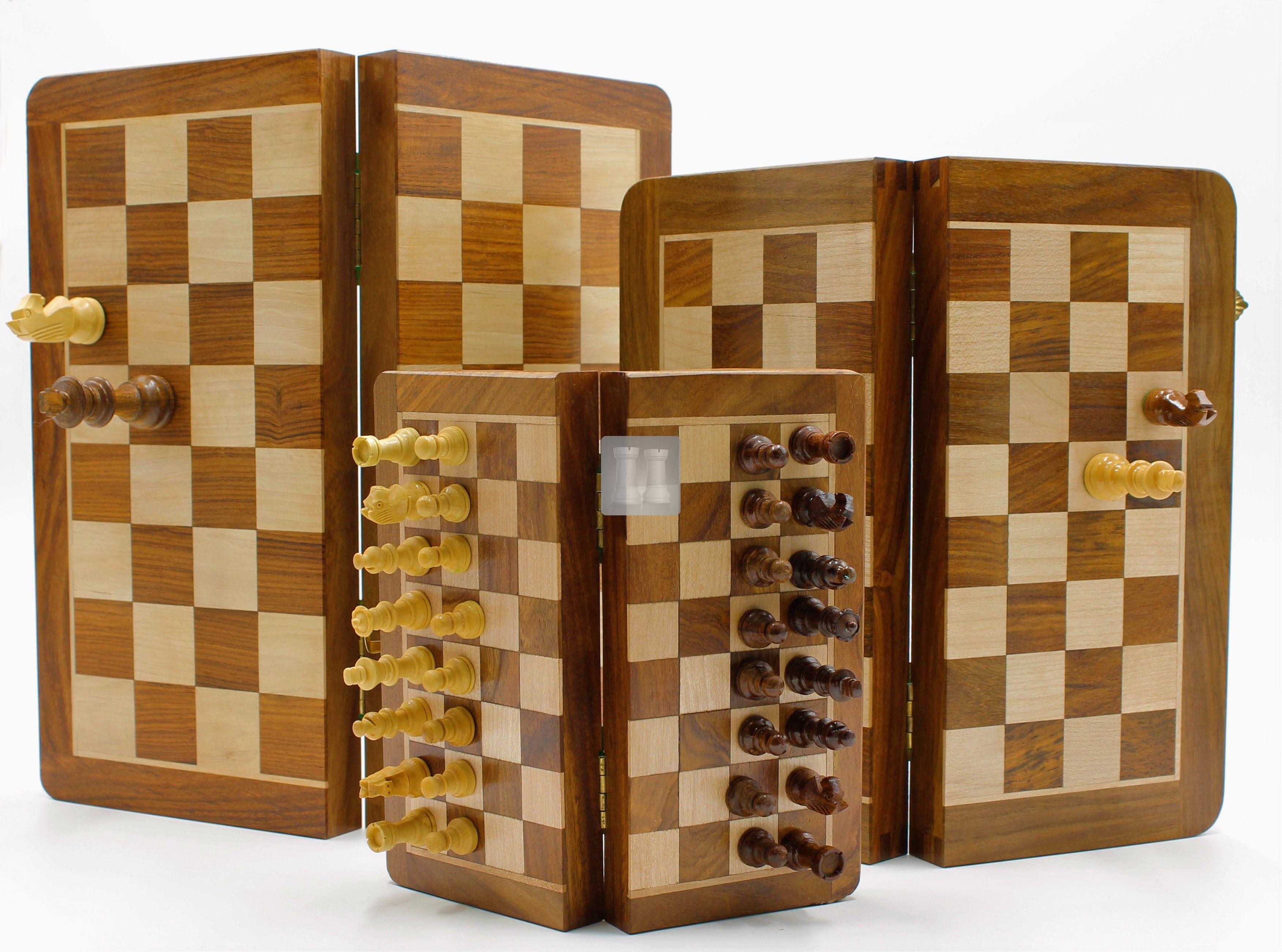 Square - Scacchi in Legno MAGNETICO Classic - 26 x 26 cm - Scacchiera